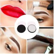 30g Microblading Eyebrow Marker White Tattoo Brow Paste Mapping Paste Brow