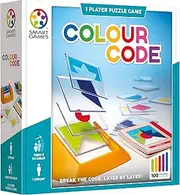 Smart Games Colour Code Puzzle Dimensions: 24 x 6,3 x 24 cm (LxWxH) Multicolour