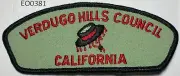 Boy Scout Verdugo Hills Council CSP T-3B