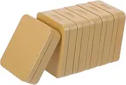 SHERCHPRY 6pcs Retro Flip Cover Tinplate Tea Storage Box Portable Candy Container for Travel
