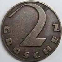 在飛比找蝦皮購物優惠-奧地利 2格羅申硬幣 年份隨機