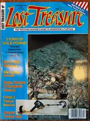SS CENTRAL AMERICA SSCA ARTICLE IN 1990 LOST TREASURE MAGAZINE *SHIP OF GOLD*