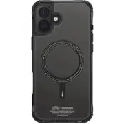 skinarma iPhone 16 Plus (6.7") Saido Mag-Charge Case - Black Apple MagSafe [SK-2024IP67-SDOMS-BLK]