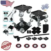Versatile Furniture Moving Dolly with Brake - 5 Wheels for Easy Maneuvering