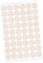 Healeved Pcs Wood Grain Screw Hole Covers Self-Adhesive Decals Screw Hole Caps Furniture Sticker Non-Toxic PVC Fadeless