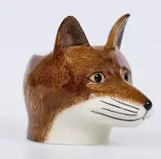 Quail Ceramics Face Egg Cup Fox.