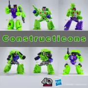 Bloks Transformers G1 Constructicons 40th Anniversary 4" Action Master Figure