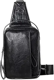 Messenger Bag Shoulder Bag Crossbody Bag Cross Body Purse Cross Body Bag for Man Multi- Function Waist Bag Man Bag for Men Crossbody Business Casual Bag Chest Bag Fashion Man Pouch SAFIGLE