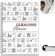 ADHD Cleaning Planner,Home Cleaning Schedule,Weekly Planner to Do List Notebook,Monthly Planner Goal Setting Journal,Family Planner Calendar 2025,Calendars & Personal Organisers,Planner Notebook
