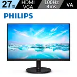 PHILIPS 飛利浦 271V8LAB 窄邊框螢幕(27型/FHD/HDMI/VA)