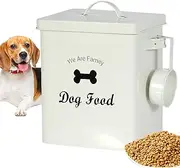 Airtight Pet Food Containers - Storage Tank, Sealed Dry Food Holder | Portable Organizer with Scoop for Dog Kibble Laundry Tablets Kitchen Pantry Closet Home Pet Supply Storage