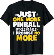 VidiAmazing Pinball Machine One More Pinball Machine Pinball Lovers ds1254 T-Shirt