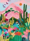 Buffalo Games Rhi James - Bonjour - Cactus Mountain AZ - 1000 Piece Jigsaw Puzzl