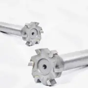 2pcs Welding Carbide Tipped T Slot Milling Cutter 25mm-45mm Keyway/T Groove