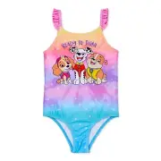 Paw Patrol Swimsuit Girl's one piece Swim 2T 3T 4T 4 Toddler Pink Everest Skye