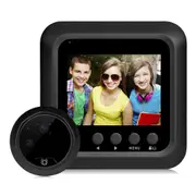 2.4 Screen 2.0Mp Security Camera With Night Vision And Video Recording - No Disturb Peephole Viewer