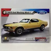 CARD ONLY: Johnny Lightning Trading Card 1970 Ford Mustang Mach 1