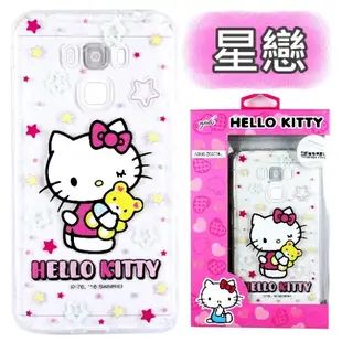 【Hello Kitty】ASUS ZenFone 3 Max 5.5吋 ZC553KL 彩繪空壓手機殼