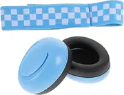 PEPLAYTAL 1Set Ear Protection Earmuffs with Elastic Headband for Newborns and Boy Girl Comfortable Hearing Protection for Airplane Travel and Loud