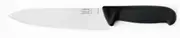 Victory Knives 2500120200 - 2.5mm x 20cm Stainless Steel Wide Chefs Knife (Black Progrip Handle)
