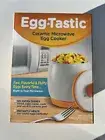 Egg-Tastic Ceramic Microwave Egg Cooker FAST & FLUFFY AS SEEN ON TV! SEALED NEW