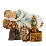 Infant Child Christ in Manger Baby Jesus Figurine for Nativity Scene Sets 6 In
