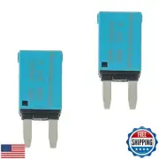 EPLZON 15A DC 12V-14V Auto Reset Circuit Breaker ATM Low Profile T1 Mini Blad