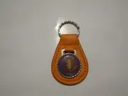 SCORPIO ASTROLOGY ASTROLOGICAL SIGN LEATHER KEYCHAIN PUMPKIN