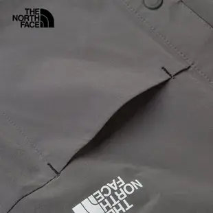 【The North Face 官方旗艦】北面男款灰色防潑水防曬舒適休閒長袖襯衫｜4NCQ0UZ