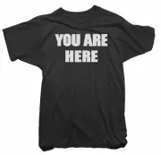 John Lennon Official T-Shirt - You Are Here Tee worn by John Lennon - Mens