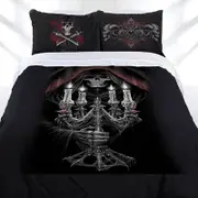 Anne Stokes Candelabra Quilt Cover Set Queen