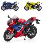 HONDA 1:12本田CBR1000RR摩托車合金模型壓鑄車摩托車模型收藏摩托車玩具