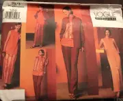Vogue 2673 Shirt, Dress, Top and Vest Pattern Plus Sizes 18-22 NEW Uncut