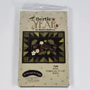Bertie's Year Pattern & Fabric Quilt Kit All Through The Night June