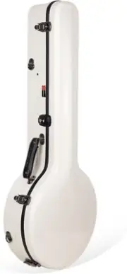 Case - Fiberglass Banjo Case - Fits Mastertone & Most 5-String Styles - Padded S