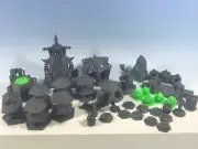 Blackstone Fortress Compatible - Escalation Expansion - Tri Hex Citadel