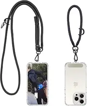 Prime Comfort Phone Lanyard Crossbody and Wrist Lanyard, iPhone Lanyards for Around the Neck, Phone Strap and Wrist Strap