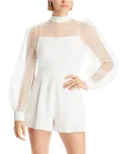 Black Halo Rosalie Playsuit