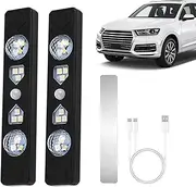 Car LED Lights Interior, Wireless Automatic Sensing, Auto Ambient Lighting, 6.1x1.1x0.51 inches, Interiors Atmosphere Lamps Compact Versatile Ideal for Trucks & Vehicles
