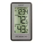 La Crosse Technology WS-9160UV3 Digital Indoor Outdoor Thermometer Wireless - Mu