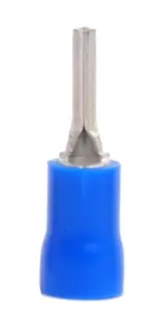 50 TP14V 14-16 Ga Vinyl Insulated Pin Wire Connector Terminals - Blue