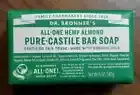 Dr Bronners Hemp Almond Pure Castile Bar Soap 5 oz/140g