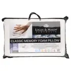 NEW Logan & Mason Classic Memory Foam Pillow By Spotlight