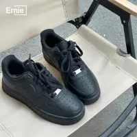 在飛比找蝦皮購物優惠-Nike Air Force 1 Low 全黑 女鞋 低筒 