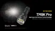 Nitecore TM9K Pro USB-C Charge 9900 Lumens LED Flashlight Torch Work Lights