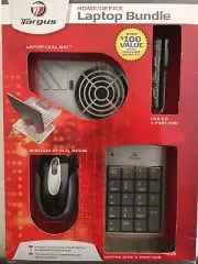 Targus Laptop Accessory Kit w USB Hub, Chill Mat, Optical Mouse, 10-Key Keypad