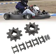 40 41 420 Chain Front Sprocket, 10 Tooth 5/8 Bore 3/16 Keyway for KT196 CT200U BT200X CT200U-EX 200cc, Mini Bike Go Kart Sprocket, 20/30 Series Torque Converters Parts