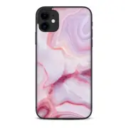 Skins Decal Wrap for Apple iPhone 11 - Pink Stone Marble Geode