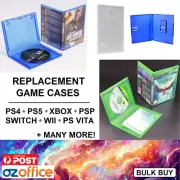 ASSORTED Replacement Game Case - PS4 PS5 XBOX One PSP Nintendo Switch PS Vita