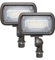 GKOLED Outdoor Security Floodlight, 15W Super Bright LED, 50W PSMH...